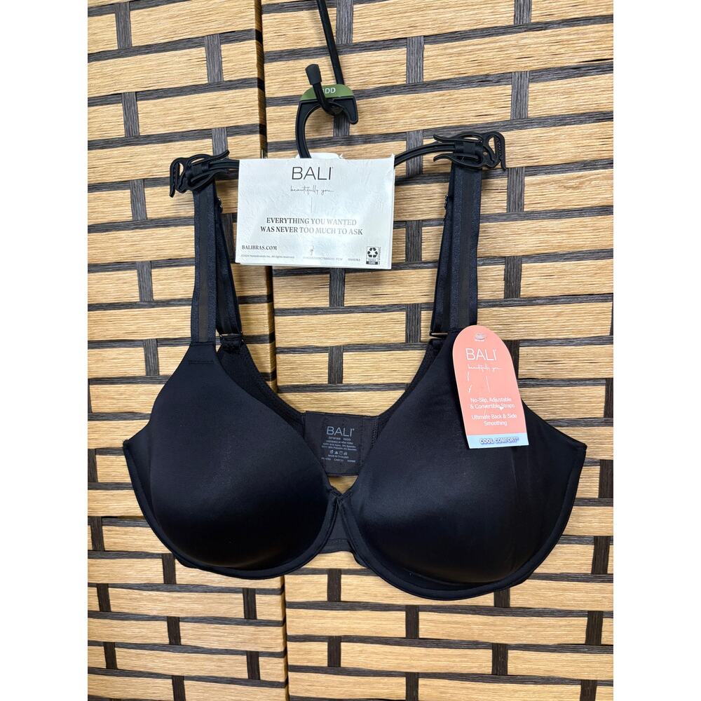 Bali Black T‎ Shirt Bra Suze 36DD